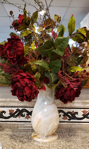 Flower Vase Tall Onyx