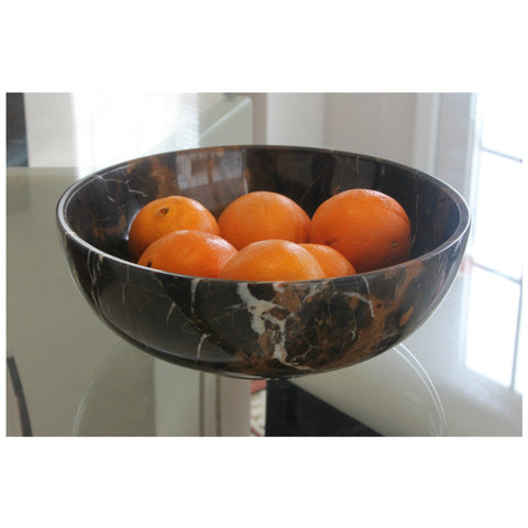 King Gold Fruit Bowl - Marble Products International