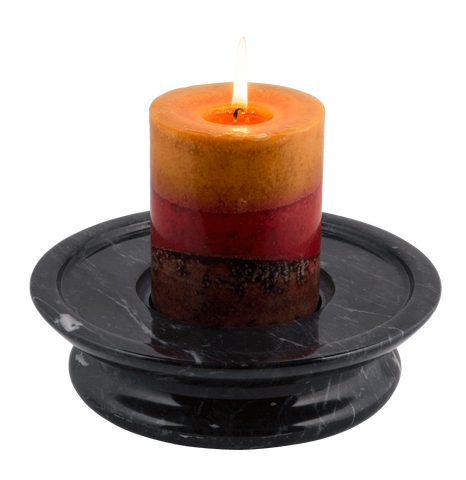 3 Tier Candle Holder - Ebony - Marble Products International