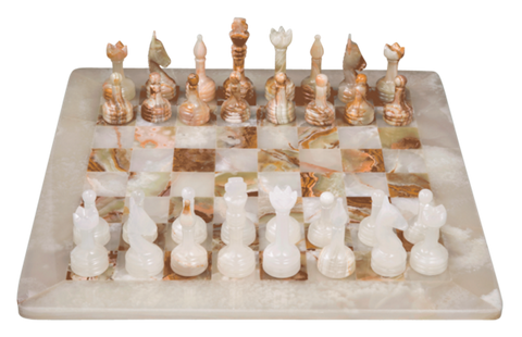 Chess Set- Onyx Chess - Marble Products International